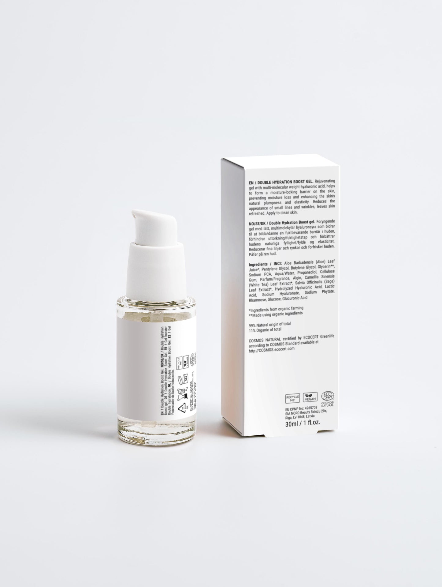 Gel Double Hydratation booste + HA 30ml